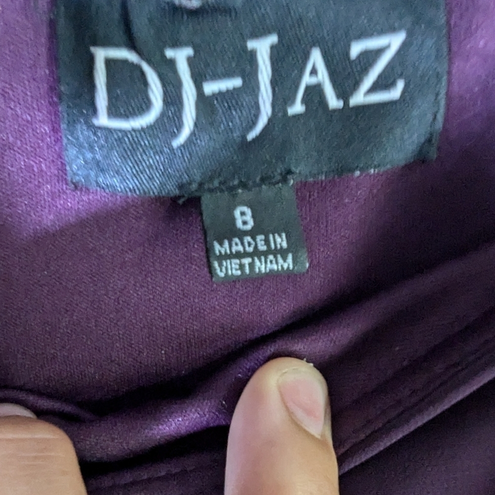 DJ-Jaz purple dress size 8 - Picture 5 of 11